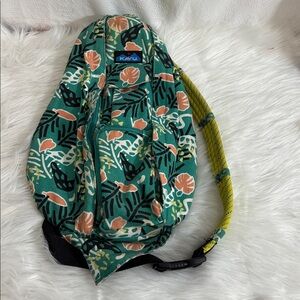 Kavu Sling Rope Bag Jungle Party Design Camping Hiking Travel Backpack